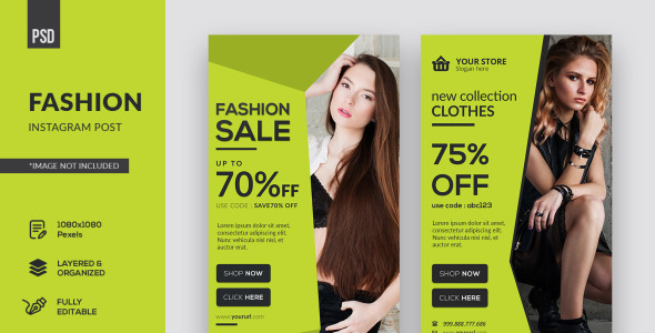 Шаблон для соцсетей на тему графика