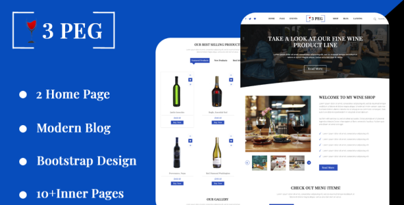 Адаптивный PSD шаблон на тему развлечения