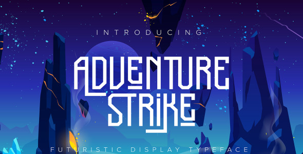 Шрифт на тему графика