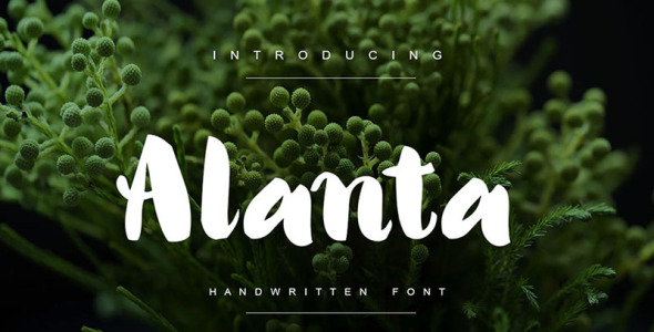 Шрифт на тему графика