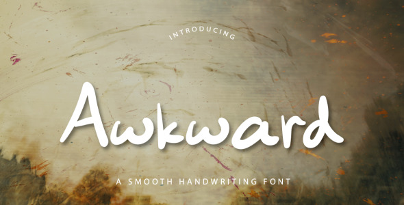 Шрифт на тему графика