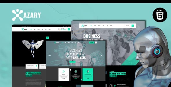 Robot Website Template