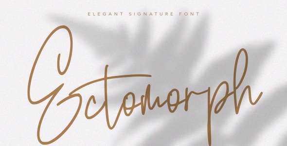 Шрифт на тему графика