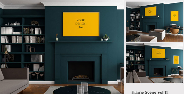 Мокап для продукта на тему графика