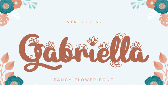 Шрифт на тему графика