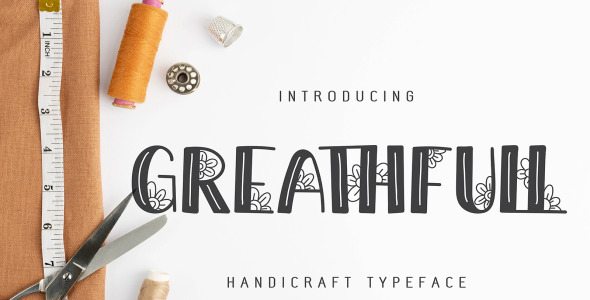 Шрифт на тему графика