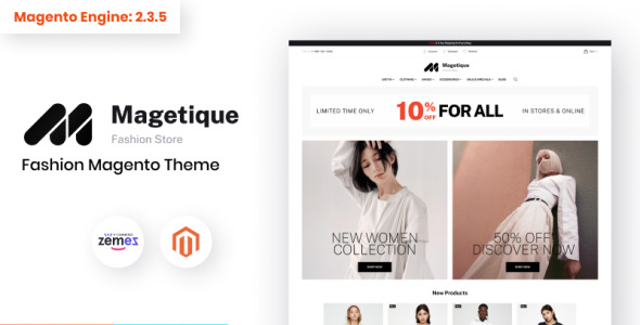 Fashion Store Magento Theme