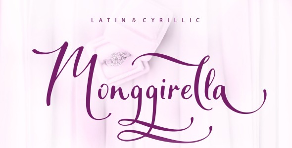 Шрифт на тему графика