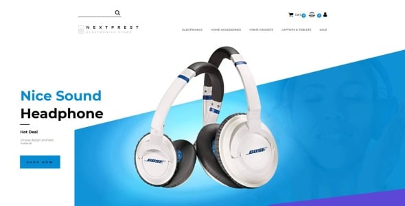 Electronics Store MotoCMS Ecommerce Template