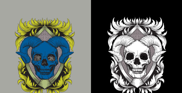 T-shirt Design на тему графика