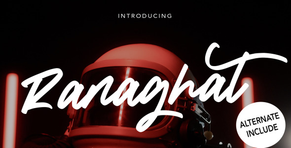 Шрифт на тему графика