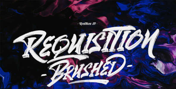 Шрифт на тему графика