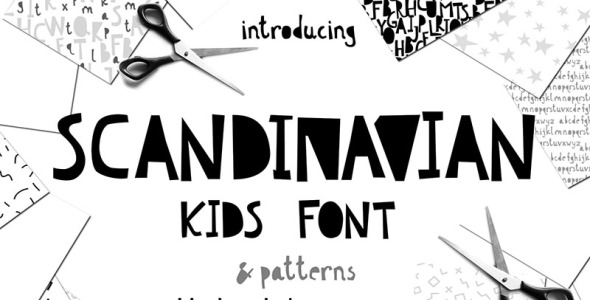 Шрифт на тему графика