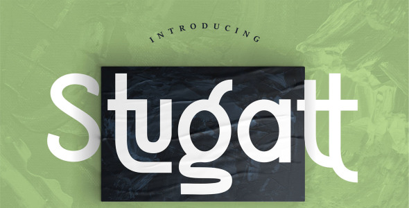 Шрифт на тему графика