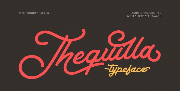 Шрифт на тему графика