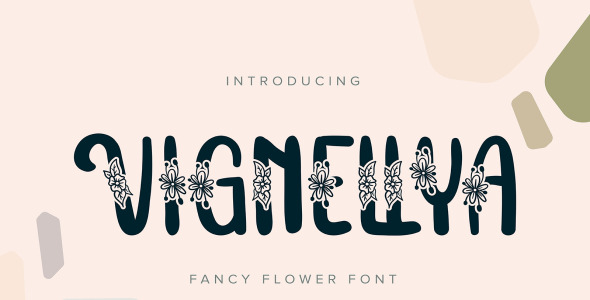 Шрифт на тему графика