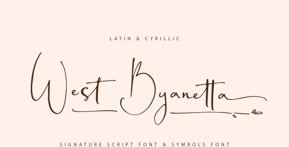 Шрифт на тему графика