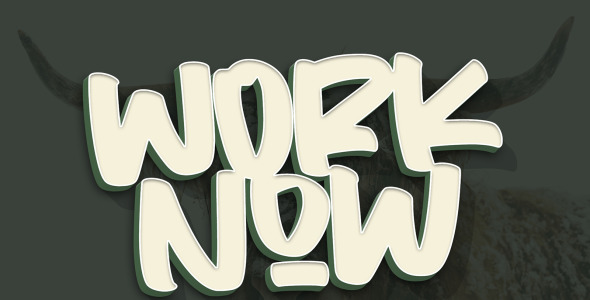 Шрифт на тему графика