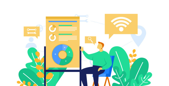 Иллюстрация на тему графика