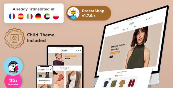 emily – fashion multipurpose prestashop theme