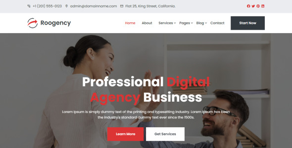 Corporate Business Website Template
