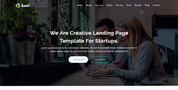 seo agency &amp; business html landing page template