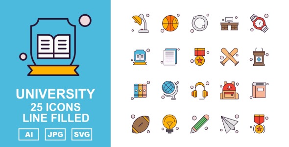 Набор иконок на тему sports