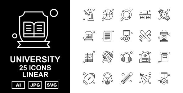 Набор иконок на тему sports