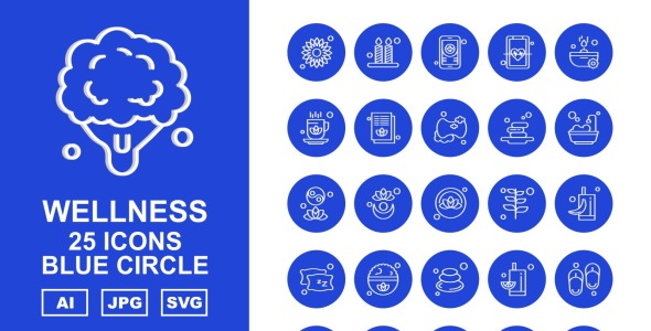 Набор иконок на тему nature