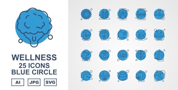 Набор иконок на тему nature