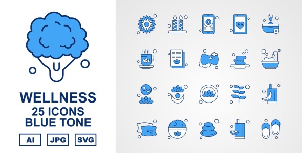 Набор иконок на тему nature