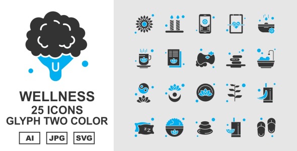 Набор иконок на тему nature