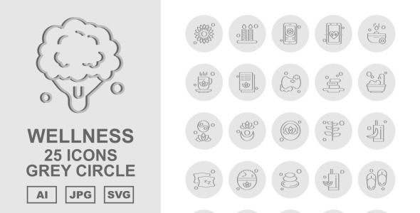 Набор иконок на тему nature