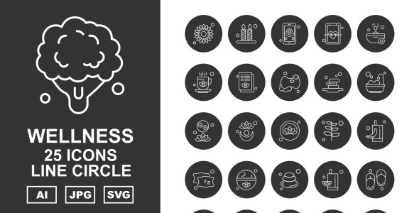 Набор иконок на тему nature