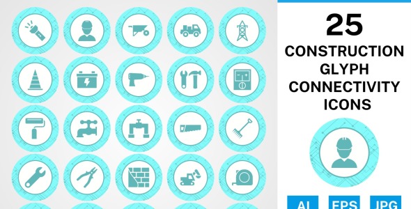 Набор иконок на тему industrial