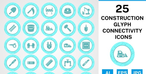 Набор иконок на тему industrial