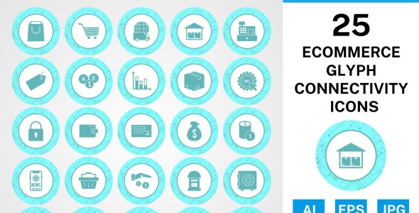 Набор иконок на тему shopping