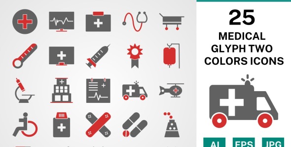 Набор иконок на тему medical