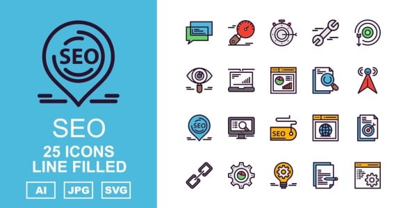 Набор иконок на тему business