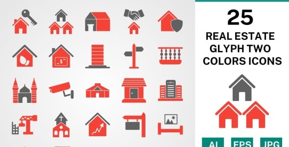 Набор иконок на тему city