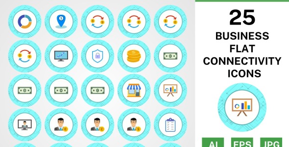 Набор иконок на тему финансы