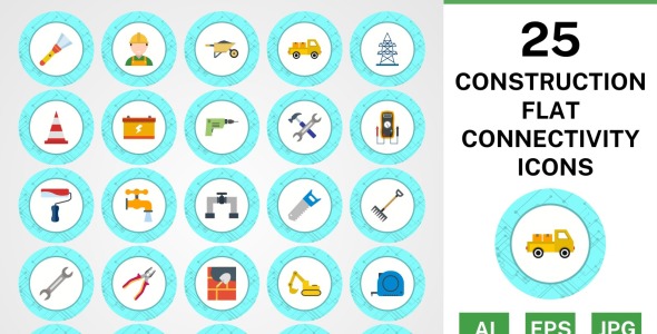 Набор иконок на тему industrial