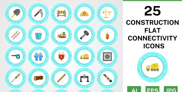 Набор иконок на тему industrial