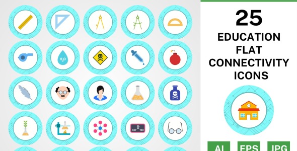 Набор иконок на тему science