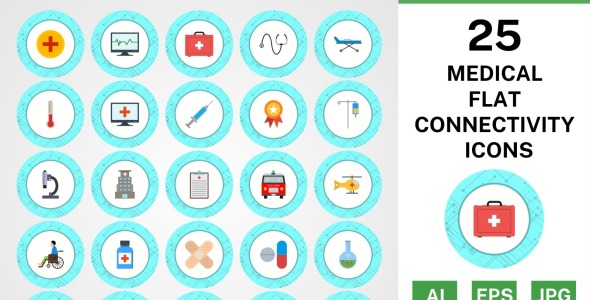 Набор иконок на тему medical