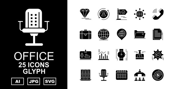 Набор иконок на тему финансы