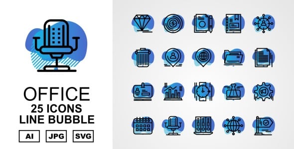 Набор иконок на тему финансы