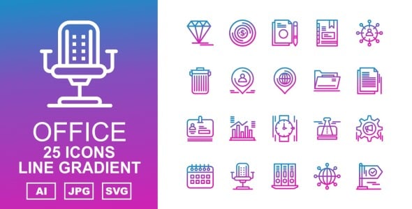 Набор иконок на тему финансы