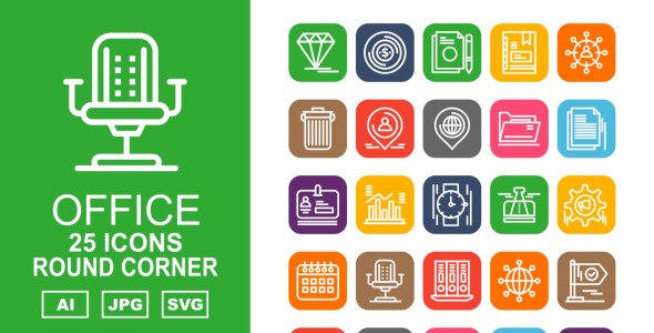 Набор иконок на тему финансы