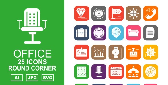 Набор иконок на тему финансы